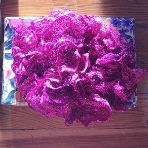 Handmade Sashay glitter scarf 🧣